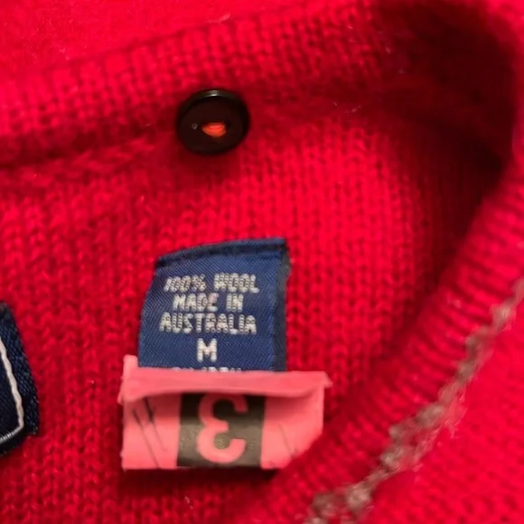 Karen Scott Pure Wool Made in Australia Full Zip Sweater Jacket Size M - Picture 6 of 6